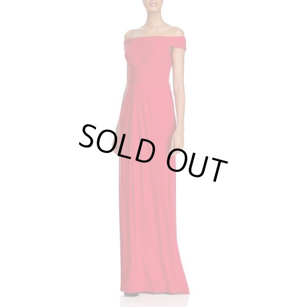 画像2: 1点のみ即発！【馬場典子さんに衣装協力】Adrianna Papell アドリアナパペル 　Pleated Pintuck Evening Dress  10104 (2)