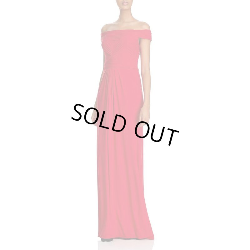 画像2: 1点のみ即発！【馬場典子さんに衣装協力】Adrianna Papell アドリアナパペル 　Pleated Pintuck Evening Dress  10104 (2)