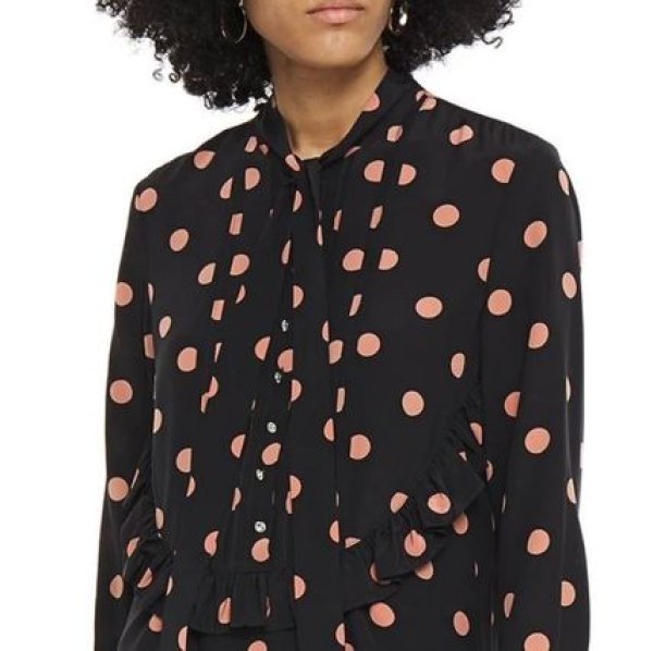 画像3: 【紗栄子さん、マンディムーア着用】Tory Burch トリーバーチ polka dot dress (3)