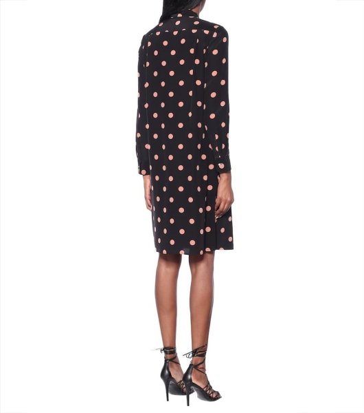画像2: 【紗栄子さん、マンディムーア着用】Tory Burch トリーバーチ polka dot dress (2)