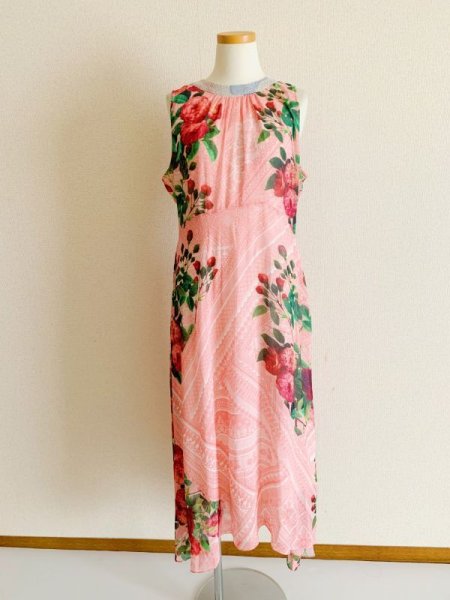 画像1: Anthropologie　Butterfly Garden Midi ドレス by Pankaj & Nidhi (1)