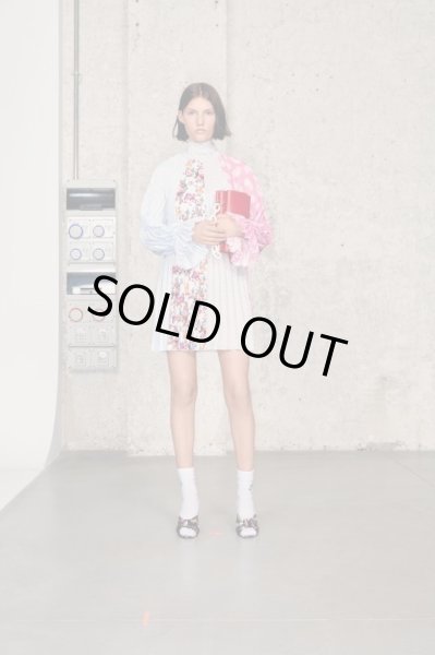 画像4: ラスト1点!【菅野美穂さん、観月ありささん着用】MSGM  パッチワークプリーツドレス (4)
