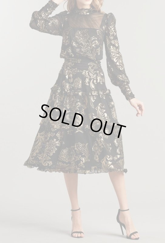 画像2: セール！Tadashi Shoji  タダシショージ NOUIS  Dress ブラック系 (2)