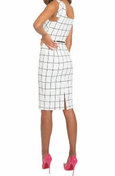 画像2: セール!【ドラマ使用】Black Halo   Jackie O Dress    checkmate (2)