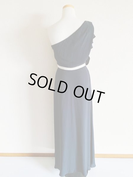 画像6: 訳あり特価!【RIZINに衣装協力】Halston Heritage   Colorblock Ruffle Gown  (6)
