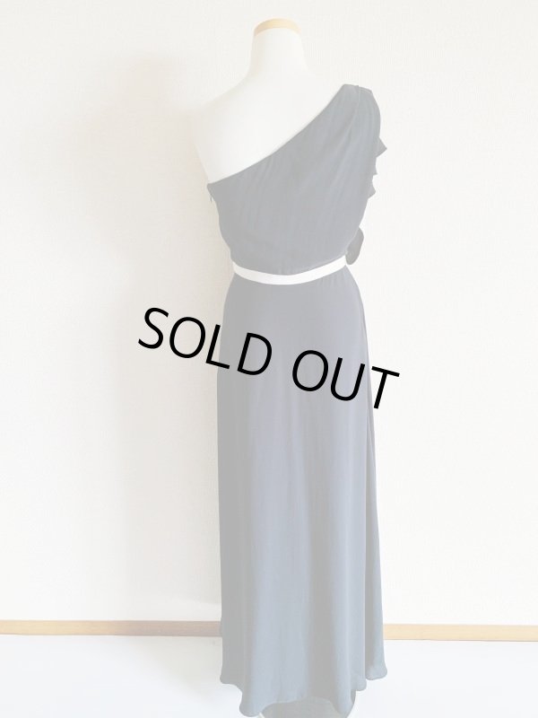 画像6: 訳あり特価！【RIZINに衣装協力】Halston Heritage 　　Colorblock Ruffle Gown  (6)