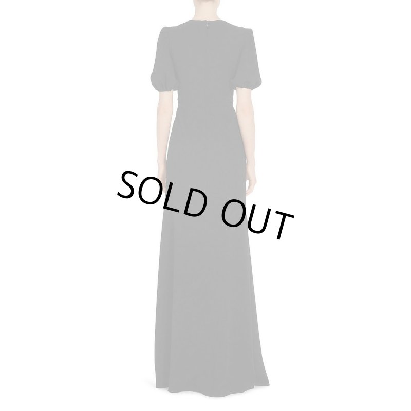 画像2: 再販売！ML Monique Lhuillier モニークルイリエ　ラッフルロングドレス (2)