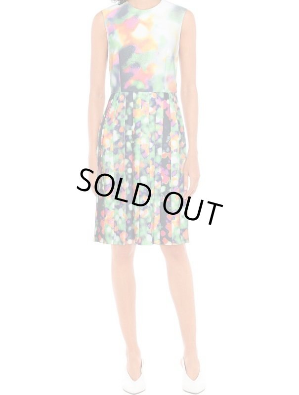 画像1: ラスト1店、限定セール販売！　PRADA  プラダ　アブストラクトプリントドレス (1)