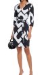 画像1: セール！【ドラマ使用】Diane von Furstenberg 　ダイアンフォンファステンバーグ　Chain Link Print Wrap Dress (1)