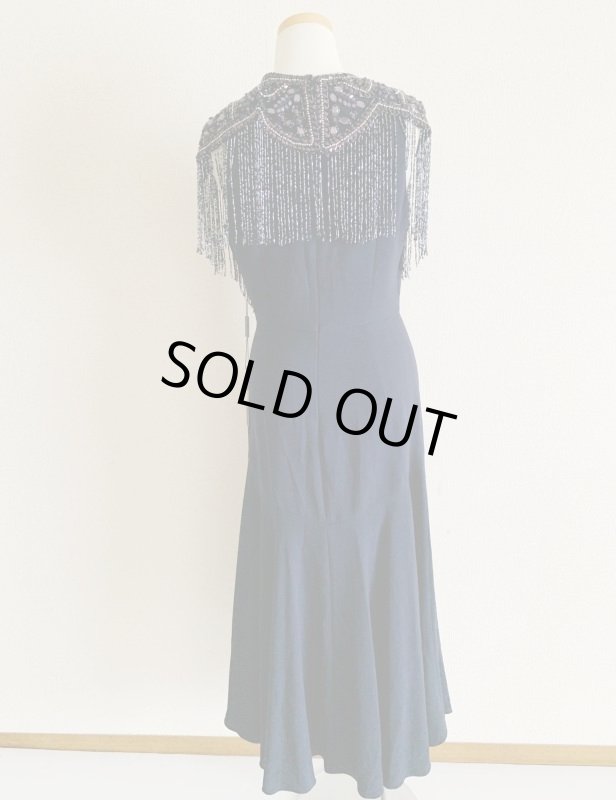 画像4: 1点のみ即発！Elie Tahari エリータハリ　  Lyla Beaded-Overlay Dress  (4)