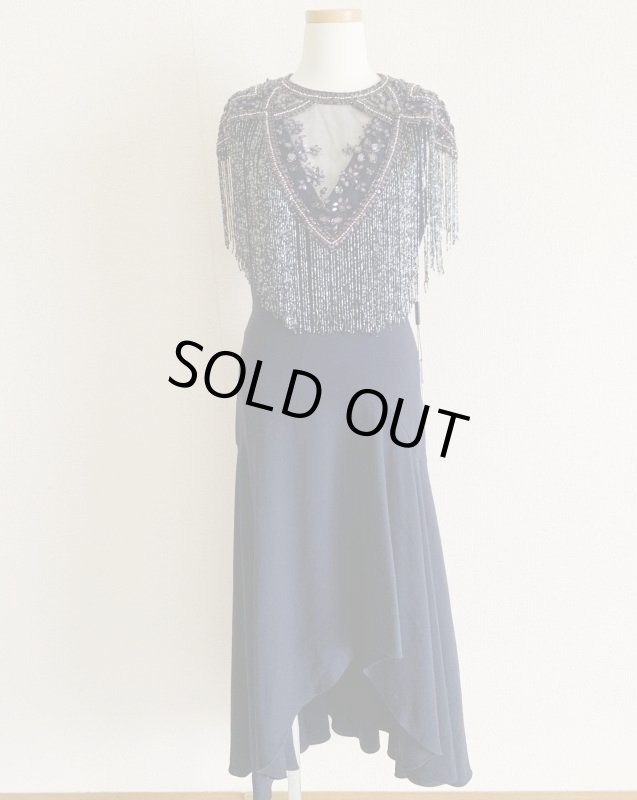 画像3: 1点のみ即発！Elie Tahari エリータハリ　  Lyla Beaded-Overlay Dress  (3)