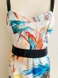 画像6: 再販売！ドラマ【リベンジ使用】Milly ミリー　Tropical Print Bustier Dress (6)