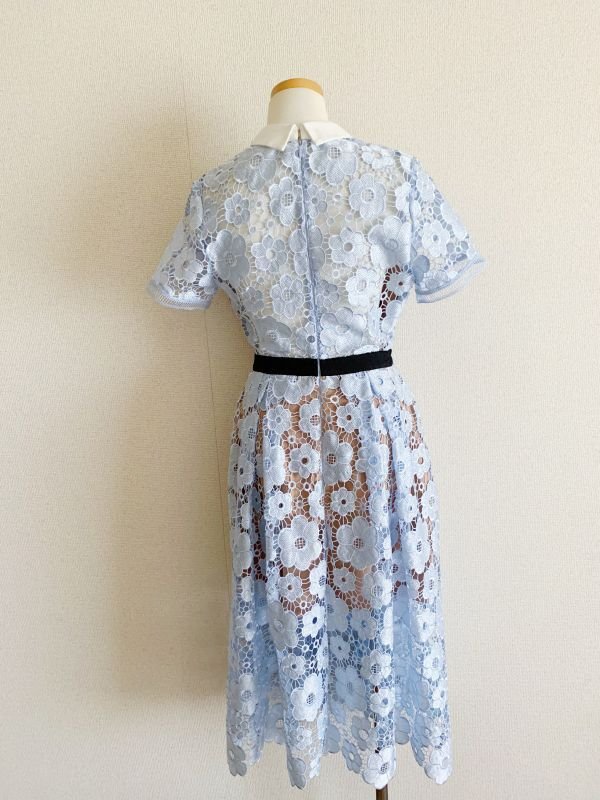 画像6: 再販売！【白石麻衣さん、生田絵梨花さん、ローラさん、のんさんご着用】Self Portrait　セルフポートレート　Flower Garden guipure-lace dress  7501 (6)