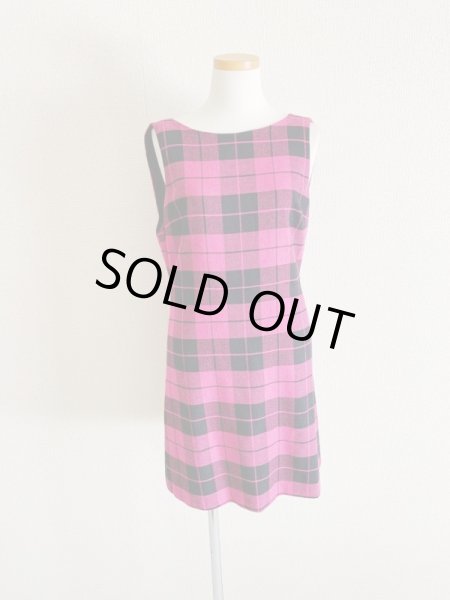 画像3: Alice & Olivia アリスアンドオリビア Jolie Plaid Wool Blend Dress (3)