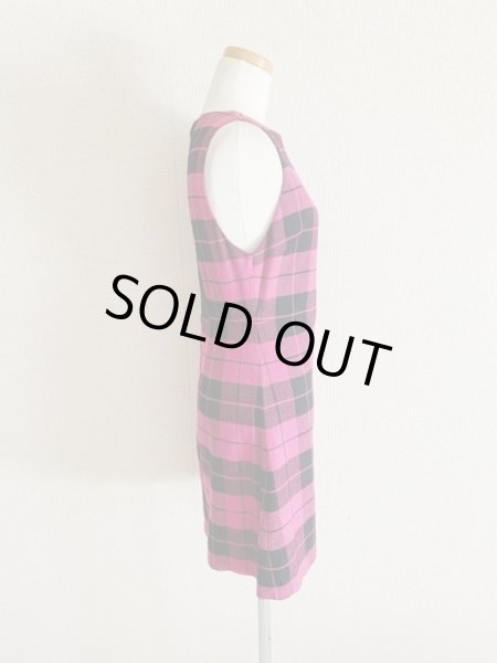 画像4: Alice & Olivia アリスアンドオリビア Jolie Plaid Wool Blend Dress (4)