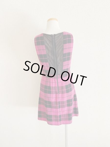 画像5: Alice & Olivia アリスアンドオリビア Jolie Plaid Wool Blend Dress (5)