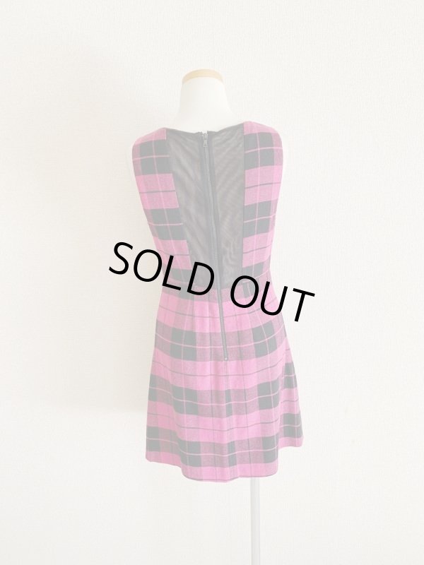 画像5: Alice & Olivia アリスアンドオリビア　Jolie Plaid Wool Blend Dress (5)