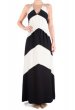 画像2: 即日発送！Parker　Tangier Chevron Stripe Silk Maxi Dress (2)