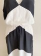 画像6: 即日発送！Parker　Tangier Chevron Stripe Silk Maxi Dress (6)