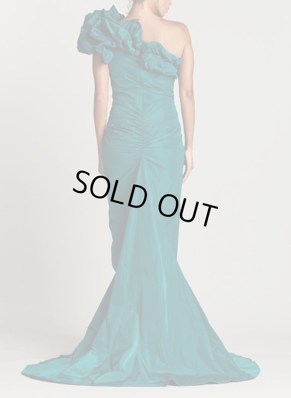 画像3: セール！【谷まりあさん着用】Tadashi Shoji  タダシショージ  　DILAY GOWN グリーン (3)