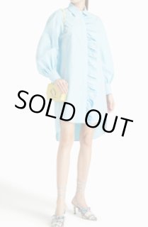 【白石麻衣さん着用】セルフポートレート　Vネックグリーンシフォンミディドレス 白石麻衣さん着用】Self Portrait セルフポートレート Vネック