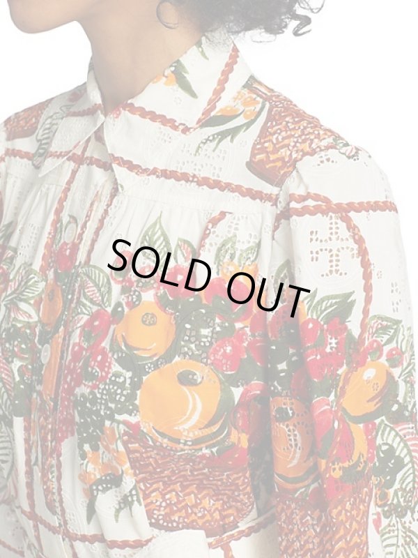 画像3: セール！【ドラマ多数使用】Tory Burch トリーバーチ　PRINTED BRODERIE ANGLAISE PAINTER'S DRESS (3)