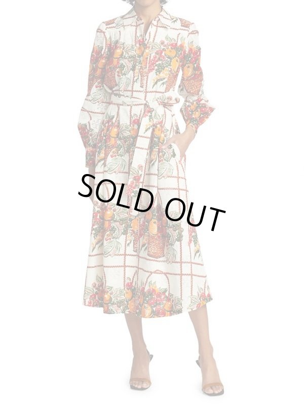 画像1: セール！【ドラマ多数使用】Tory Burch トリーバーチ　PRINTED BRODERIE ANGLAISE PAINTER'S DRESS (1)