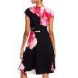 画像3: Black Halo 　Pandora Bold Floral Print Dress (3)