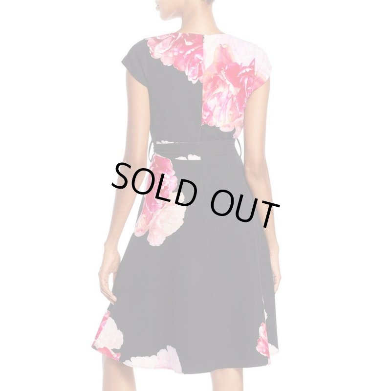 画像3: Black Halo 　Pandora Bold Floral Print Dress (3)