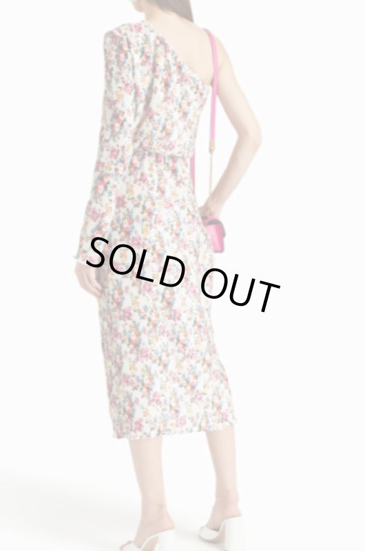 画像2: ラスト1点！【田中みな実さん着用】MSGM 　ワンショルダープリーツドレス　ホワイト (2)