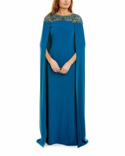 セール！ Marchesa Notte マルケッサノッテ ケープイブニングドレス 