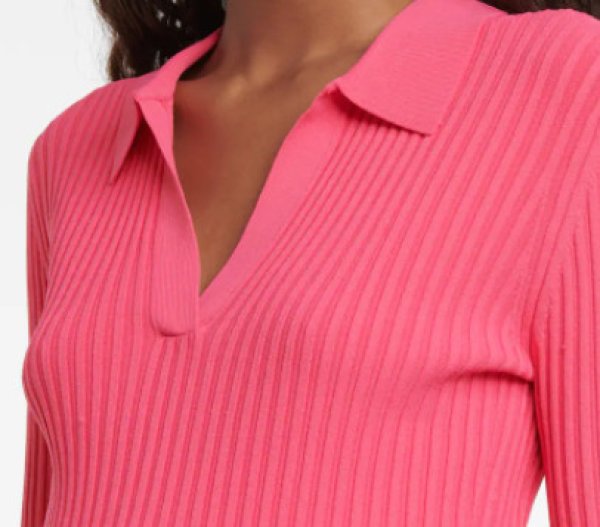 画像3: 【Amy Robach愛用】Helmut Lang ヘルムートラング Ribbed Long-Sleeve Mini Dress (3)