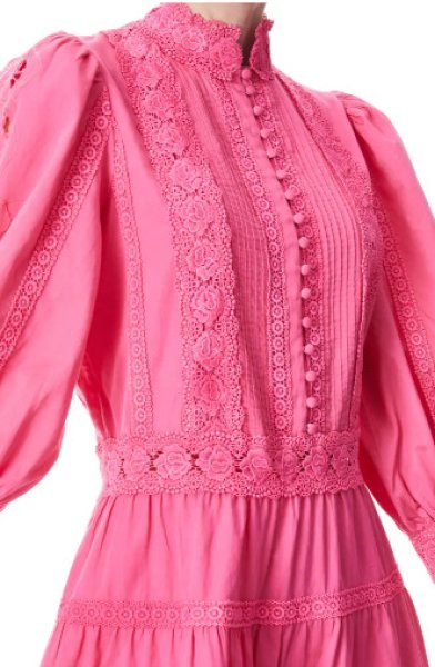 画像3: セール！【Amanda Kloots愛用】Alice + Olivia アリスアンドオリビア　 Clark Tiered Minidress (3)