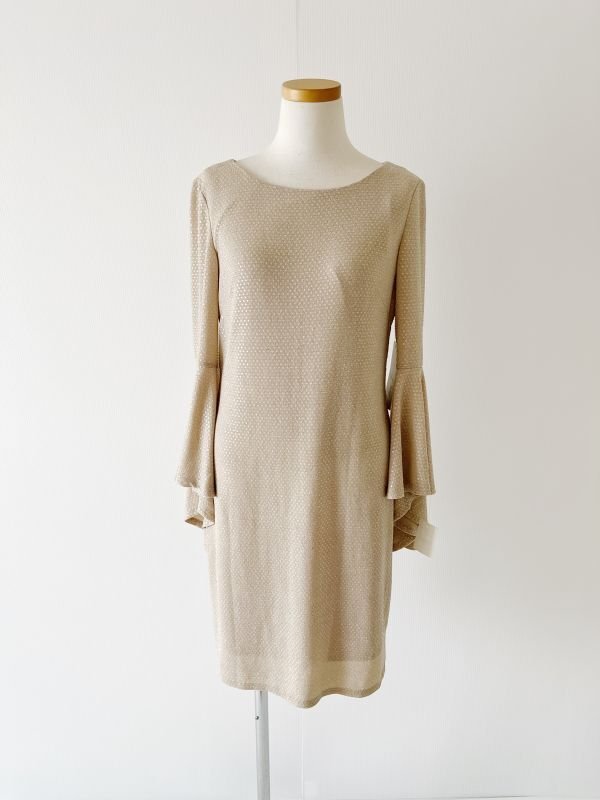 画像6: Eliza J 　スパンコールベルスリーブドレス  09275 (6)