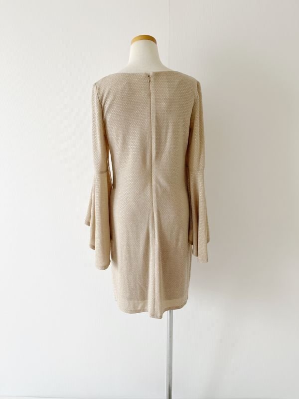 画像8: Eliza J 　スパンコールベルスリーブドレス  09275 (8)