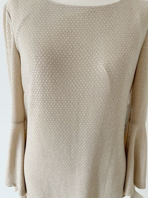 画像7: Eliza J 　スパンコールベルスリーブドレス  09275 (7)