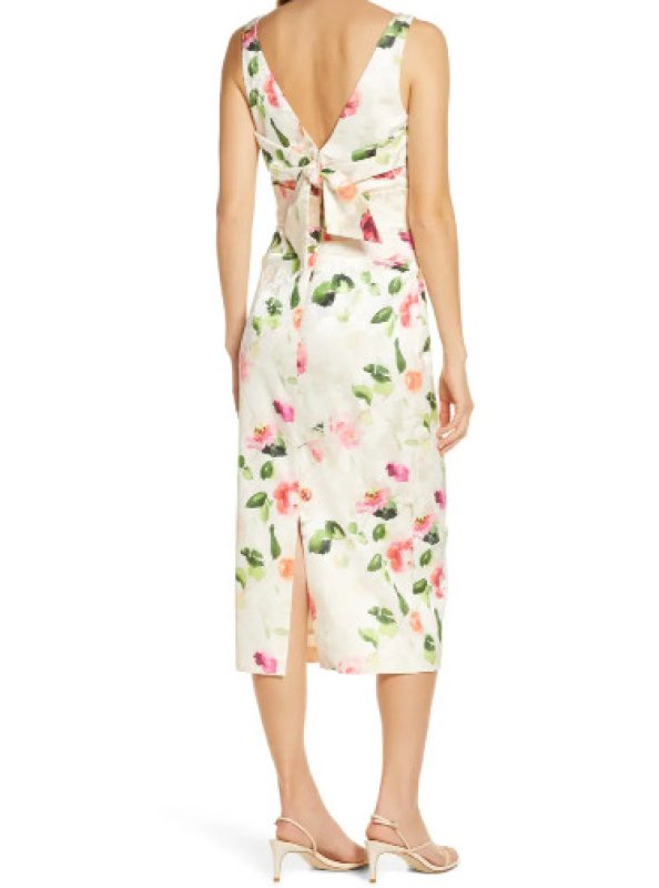 画像3: Eliza J  イライザジェイ　花柄シースドレス  12191 (3)