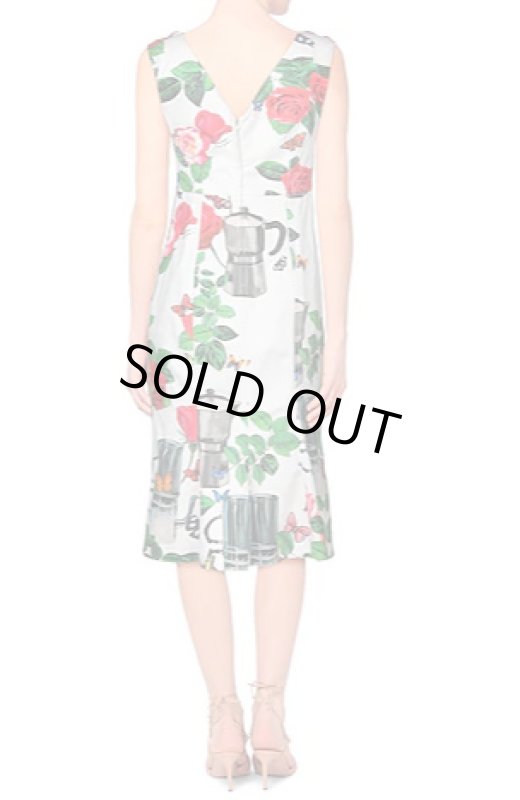 画像3: 限定セール販売！Dolce & Gabbana ドルチェ＆ガッバーナ　コーヒーポット柄ドレス (3)