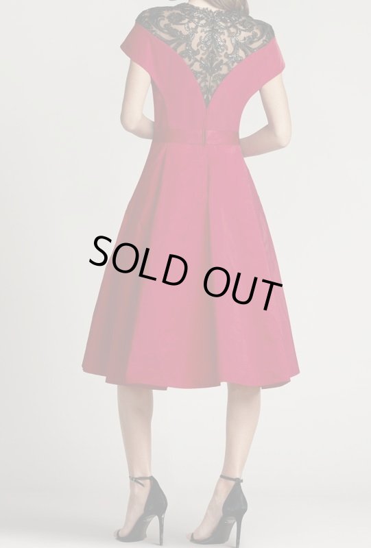 画像3: Tadashi Shoji タダシショージ   MARIORA  DRESS 　レッド系 (3)