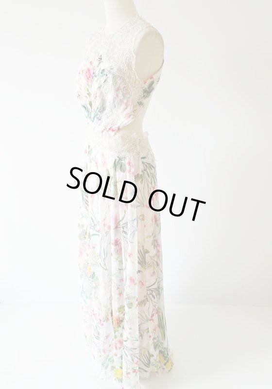 画像4: 再販売！【ミランダカー愛用】Tadashi Shoji タダシショージ　LUCIE GOWN　ホワイト  11211 (4)