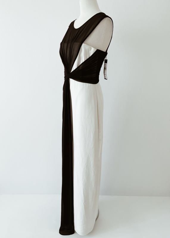 画像3: 再販売！【ソフィア・ヘルクビスト公爵夫人、苗木優子さん、Madison Pettis愛用】BCBG MAXAZRIA    Ninah Colorblock Gown 08241 (3)