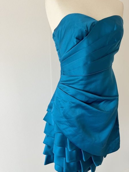 画像2: 即発!【斎藤恭代さんに衣装提供】Phoebe couture  ストラップレスドレス  07051 (2)