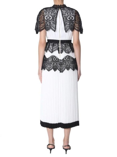 画像2: 【渋谷凪咲さん着用】Self Portrait セルフポートレート Lace Pattern Midi  Dress (2)