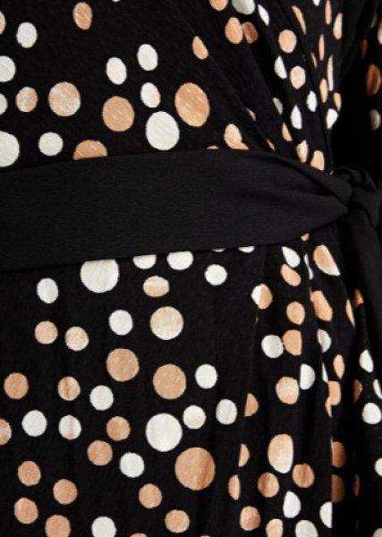 画像3: Diane von Furstenberg  ダイアンフォンファステンバーグ polka dot  Wrap Dress (3)