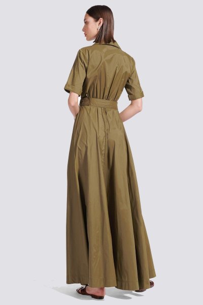 画像3: 【メーガン妃愛用 】STAUD スタウド mille belted dress  Caper  30402 (3)
