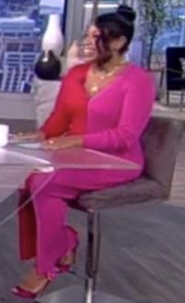 画像5: 【テレビ使用】STAUD スタウド Shoko Sweater Midi Dress   ピンク、レッド系  20704 (5)