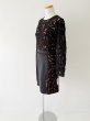 画像7: 1点のみ即発！Tadashi Shoji  タダシショージ　Crochet & Neoprene Dress　ブラック (7)