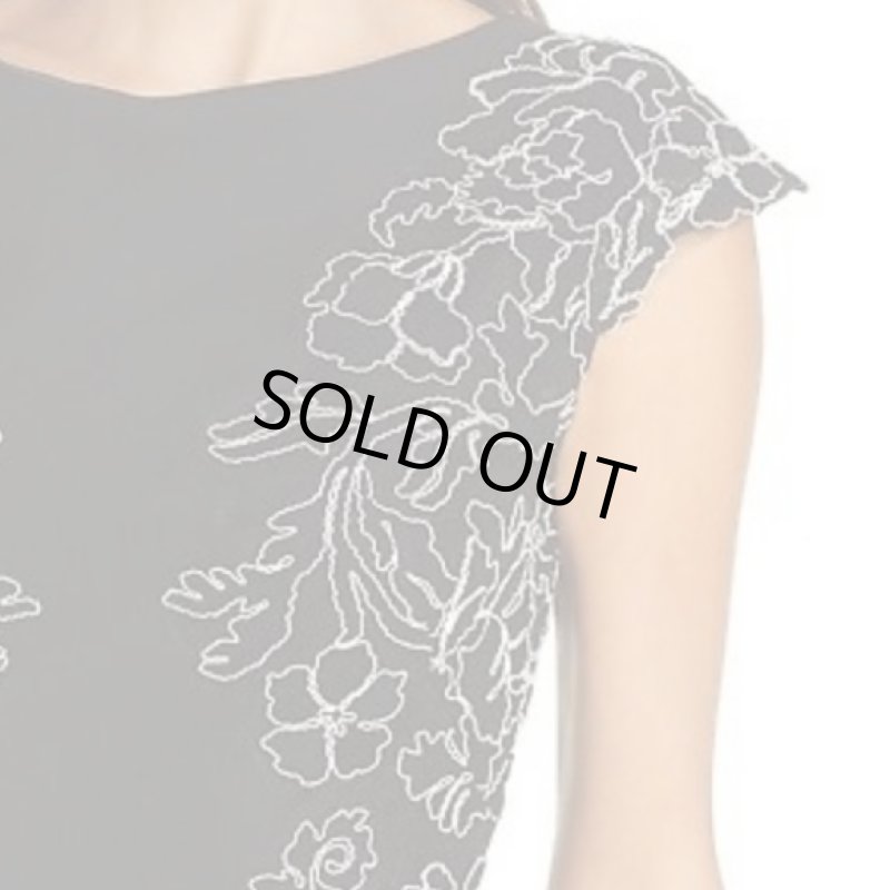 画像3: Tadashi Shoji タダシショージ　Mino Lace Gown ブラック (3)