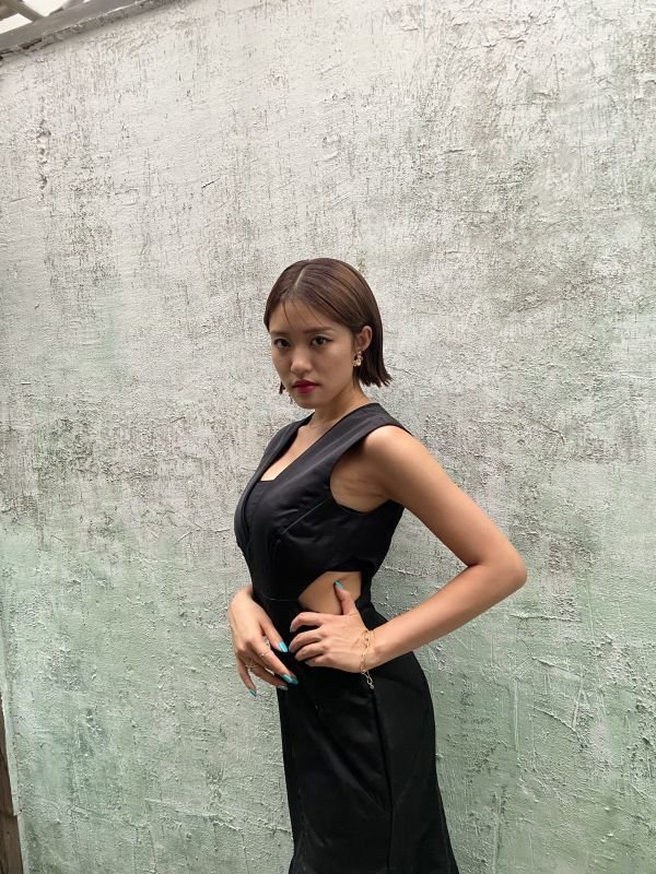 画像2: サイズ追加！【王林さん、安蘭けいさん、川井郁子さんに衣装提供、Nichole Galicia愛用】Nicole Miller ニコルミラー  Kelsey Gown  41001 (2)