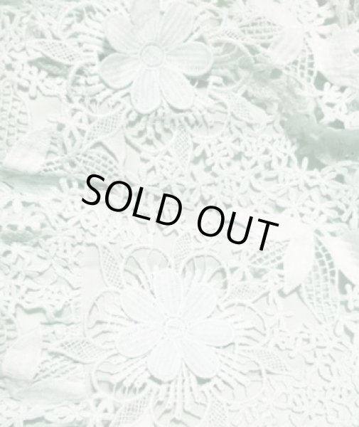 画像3: 【東京ガールズコレクション使用】Self Portrait　セルフポートレート　Mint 3D Guipure Lace Midi Dress  41906 (3)